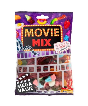 Movie Mix Sweets 500g - Candy Selection Sweet - Classic Retro Soft & Chewy Candy Selection - Treats for Kids Adults Birthday Gifts - Full Of Sugary Treats For You To Enjoy - Halloween Christmas Candy