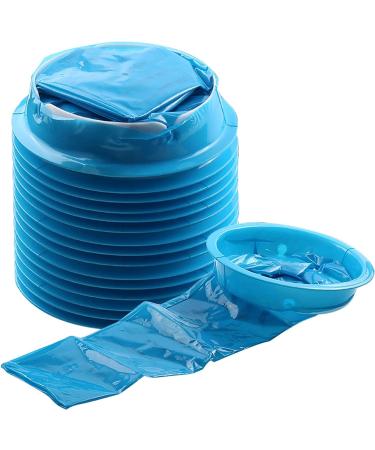 Vomit Bags Disposable, YGDZ 15 Pack Barf Bags Throw Up Emesis Bags Puke Nausea Bags for Travel Motion Sickness, Car & Aircraft, Kids,1000ml A-blue