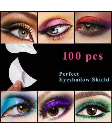 100 Pcs Eyeshadow Shields - Disposable Adhesive Stickers for False Eyelash Extensions/Perming/Tinting/Lip Makeup - Buy Online on GoSupps.com