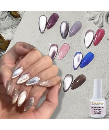 Beaupretty 1PC Soak Off Nail Polish Nails Tips Arts Nail Polish Gel DIY Nail Accessory UV Magetic Polish Gel Polish Beauty Nail Salon cat eye gel nail kit gel Beautiful Nail Gel product - Buy Online on GoSupps.com