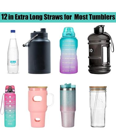 KODASW Pack of 6 Colorful Silicone Straws Travel Cups Straws Silicone Material Replacement Accessory Reusable Straw for Cups - Buy Online on GoSupps.com