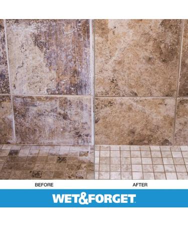 Wet & Forget Shower Cleaner 64oz - No Scrubbing, Bleach-Free Formula - Buy Online on GoSupps.com