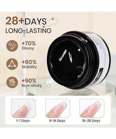  SUPWEE Multifunctional Solid Nail Gel Transparent 3D Nail Art Gel Non-Stick Embossed Nail Designs 14g - Buy Online on GoSupps.com