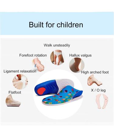 Sonew Children's Orthotic Insoles - Damping Inserts for Flat Feet Pain Relief | Comfortable Walks - Buy Online on GoSupps.com