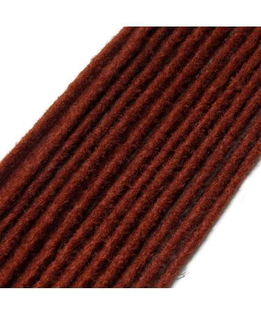 Dsoar 24-Inch Synthetic Dreadlock Extensions - Handmade 0.6cm Soft Crochet Hair 20 Strand Hip-Hop Style (Color 350#) - Buy Online on GoSupps.com