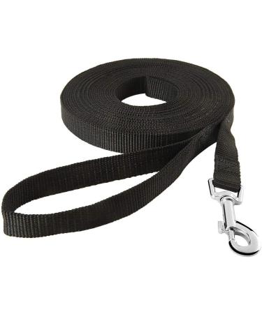 Happy Hachi 33m Nylon Dog Leash - Durable Tow Line for All Dog Sizes | Weatherproof & Robust with D-Carabiner - Buy Online on GoSupps.com