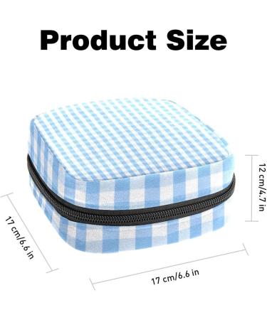 Storage Bags for Women's Bandages & Menstruation | Portable Gingham Patterns for Teens & Women - Buy Online on GoSupps.com