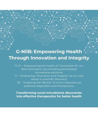 GNiiB GenieBiome GNiiB Immunity+ Formula Microbiome Balance SIM01 fiber resistant dextrin XOS and polydex rose zinc and vitamins B6 B1 - Buy Online on GoSupps.com