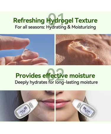 MISSEDSEN Pure & Organic Aloe Vera Gel for Sunburn Relief After Sun Lotion for Face & Body Skin Care Daily Facial Moisturizer & Acne Spot Treatment 7 OZ - Buy Online on GoSupps.com