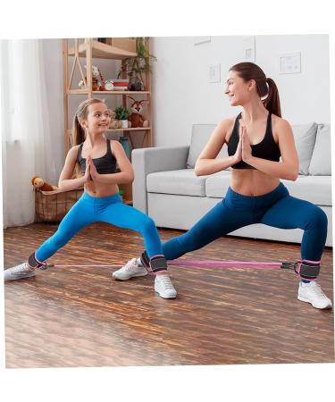 Ankle Resistance Bands with Cuffs 5PCS/Set 10lb 20lb 30lb Stretchy Breathable Ankle Straps with D Rings Adjustable Ankle Cuffs Sporting Products - Buy Online on GoSupps.com