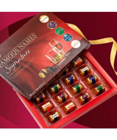 Ambience Products Famous Names Signature Collection 185G - Perfectly Indulgent Chocolate Gift Box for Christmas - 16 Chocolates | Suitable for Vegetarians Ideal for Men and Women - Buy Online on GoSupps.com
