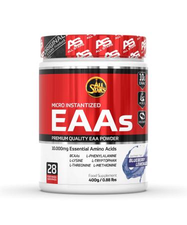 All Stars EAA Powder Blueberry Lemonade 1 pack (1 x 400 g) Blueberry Lemonade 400 g (1 pack) - Buy Online on GoSupps.com