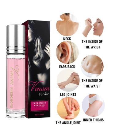 Perfume for Men Valentine's Day Sale Rose Perfume Oil Pheromone Perfume for Men Roll on Perfume Oil Portable Perfume for Male (3 Pcs-B) - Buy Online on GoSupps.com