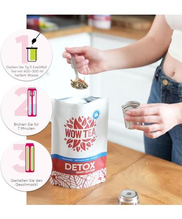 WOW TEA Perfect Berry Bundle: Cleanse & Energize Your Body - Buy Online on GoSupps.com