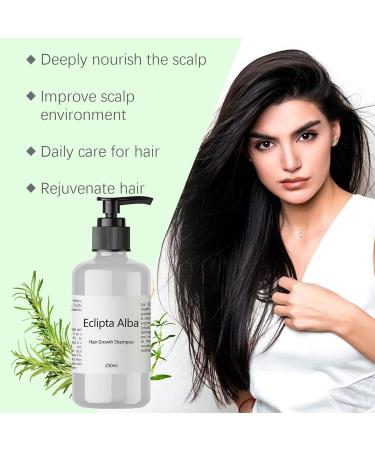 Eclipta Alba for Hair Growth Shampoo Eclipta Alba Shampoo 250ml/8.4oz Eclipta Alba for Hair Growth Organic Shampoo Nourishing and Smoothing for Women & Men (250ml) - Buy Online on GoSupps.com