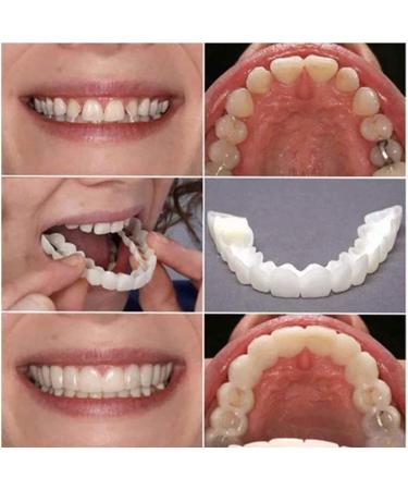 2 Pair Clip-On False Teeth for Perfect Smile | Comfortable Fit & Flexible Braces | Whitening Teeth - International Shipping - Buy Online on GoSupps.com