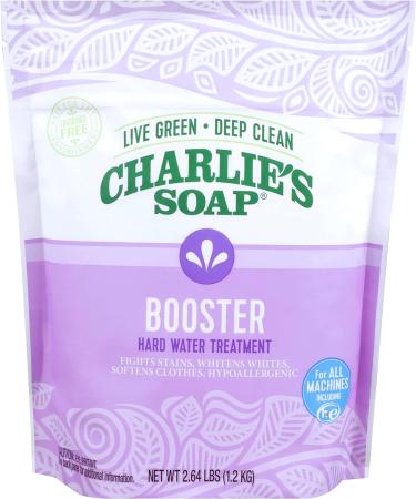 Charlie's Soap Booster & Hard Water Treatment (2.64 Lbs 2 Pack) - Natural Laundry Softener & Booster - Buy Online on GoSupps.com