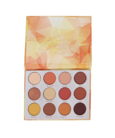Makeup Palette Eyeshadow Blendable 12g Warm Tone For Party For Office For Wedding