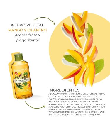 Energizing Mango Coriander Bath & Shower Gel 400ml - Refreshing International Shipping - Buy Online on GoSupps.com