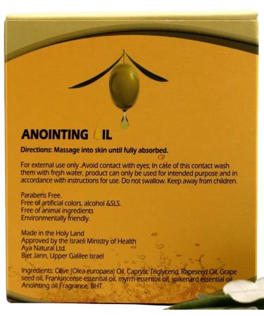 Frankincense Myrrh & Spikenard Anointing Oil 10ml - Bulk Pack of 50 | Premium Quality Essential Oils for Healing & Spiritual Use - International Shipping Available - Buy Online on GoSupps.com