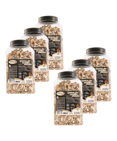 D lices Des Bois Lot of 6 Morel Mushroom Stems - 500g Jar