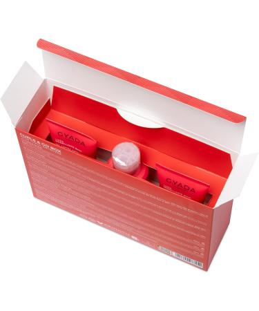  GYADA COSMETICS GYADA COSMETICS CURLS & GO BOX Set composed of shampoo conditioner and curl shaping cream elastic and detangling with Aloe Vera argan oil flaxseed coconut and jojoba 100 ml + 75 ml + 75 ml - Buy Online on GoSupps.com