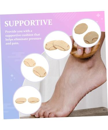 FRCOLOR 4 Pcs Forefoot Insoles for Women | Anti-Pain Sole Protection Pads for High Heels & Plantar Bunions | Metatarsal Support & Comfort - Buy Online on GoSupps.com