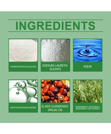  Generisch Rosemary Oil 2-Pack Anti-Hair Loss Fortifying Shampoos for Hair Growth 100ml - Buy Online on GoSupps.com