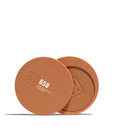 3ina 3INA MAKEUP The No-Rules Powder 658 - Sand - Compact Powder 3 in 1 Sand for Eyes Lips and Face - Powder with Hyaluronic Acid and Ceramide - Lightweight Formula - Vegan - Cruelty Free