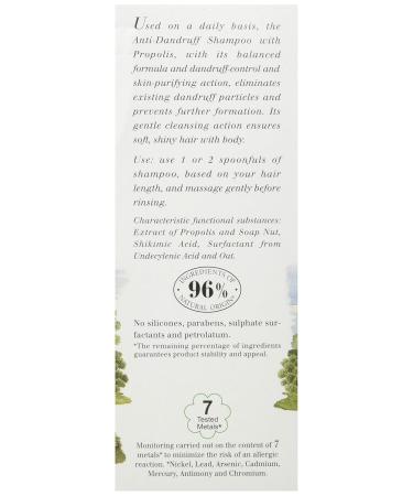 L'Erbolario Anti-Dandruff Shampoo with Propolis for Oily & Dry Dandruff - 200ml | Best eCommerce Deals - Buy Online on GoSupps.com