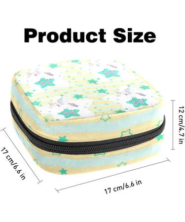 Portable Women's Binding-Storage Bags - Cute Unicorn Menstrual Cup & Tampon Pockets for Teens - Buy Online on GoSupps.com