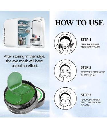 Seaweed Under Eye Mask 30 Pairs - Dark Circle Treatment for Women | Eye Pads for Puffy Eyes & Wrinkles | Anti-Aging Undereye Patches - Buy Online on GoSupps.com