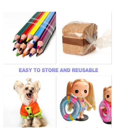 Shop Hanyousheng 500 PCs Mini Transparent Hair Ties - Elastic Bands for Kids Dreadlocks & Ponytails - Fast International Shipping - Buy Online on GoSupps.com