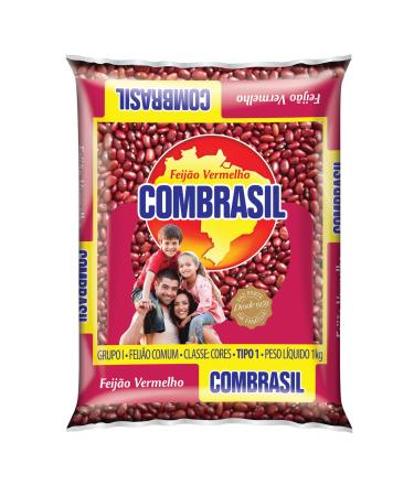 Brazilian red beans COMBRASIL 1a quality electronically sorted bag 1.0kg.