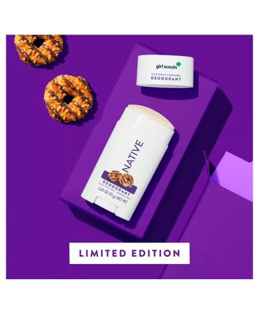 Native Deodorant Stick - Limited Edition Coconut Caramel - Smooth Non-Greasy Application - 2.65oz - Buy Internationally - Buy Online on GoSupps.com