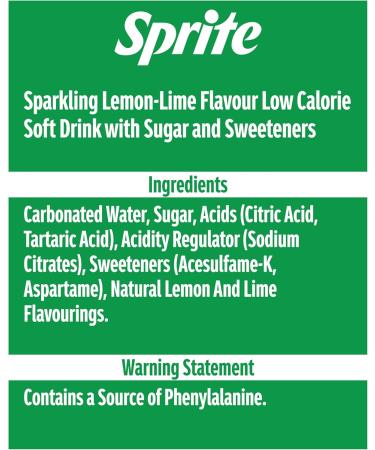 Sprite Pack Of Cans 24x330ml - Buy Online on GoSupps.com