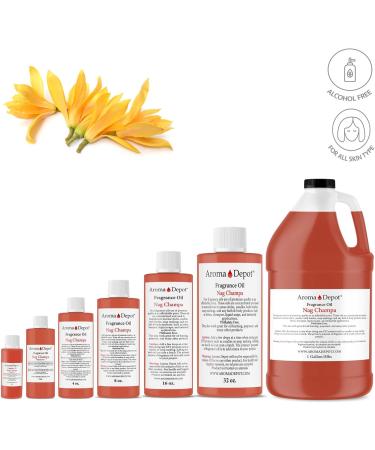 Nag Champa Spray 2 oz | Fragrance Oil for Perfume Skin & DIY | Candles Bath Bombs Body Butters & More - Buy Online on GoSupps.com