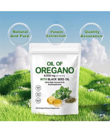 Resilia Oil of Oregano Softgels Huile de graines d'origan Re-silia 2025 huile d'origan Re-silia avec 6000 mg d'huile de graines noires riche en nutriments exp rience de bien- tre am lior (3) - Buy Online on GoSupps.com