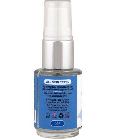 REVIVA LABS High Potency Collagen Serum 1oz - Anti-Aging Skincare - Buy Online on GoSupps.com