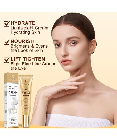 Collagen-Rich Retinol Eye Cream for Dark Circles & Puffiness | Visible Results in 3-4 Weeks | Anti-Aging Under Eye Treatment - Buy Online on GoSupps.com