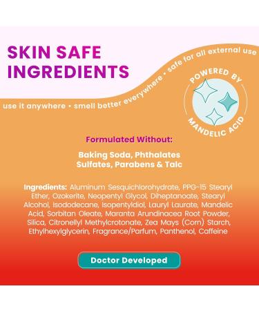 Lume Deodorant Plus Sweat Control - Smooth Solid Stick - Maximum Strength Antiperspirant - 72 Hour Odor And Sweat Control - Baking Soda Free Skin Loving - 2.6 ounce (Clean Tangerine) Pack of 2 - Buy Online on GoSupps.com