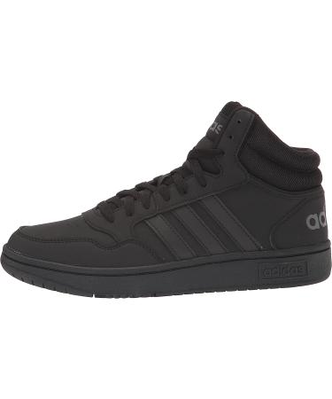 adidas Men's Hoops 3.0 Mid Basketball Shoe 11 - Black/Grey - Buy Online on GoSupps.com