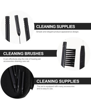 Earbud Cleaning Kit - Earwax Removal Tool Set for Universal Repair and Vent Cleaning - Buy Online on GoSupps.com