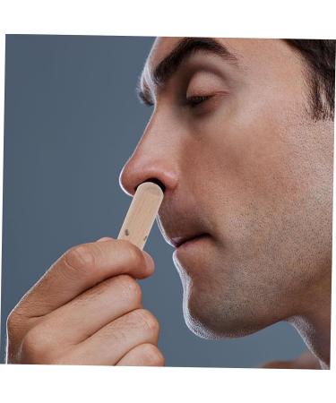 Ipetboom Fragrance Wooden Nasal Stick Essential Oil Nose Sinus Relief Portable Nasal Tube - Buy Online on GoSupps.com