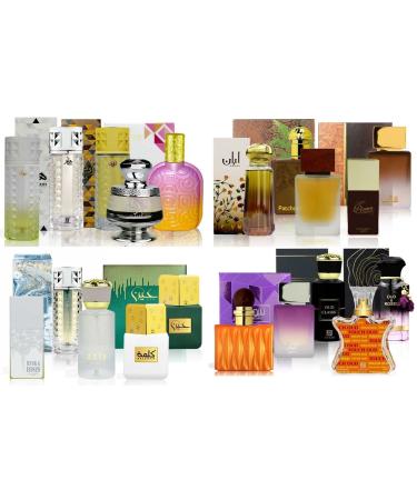 Ahmad Al Maghribi Perfume Samples (Mens Cologne Sampler Sets) Stuff for men - Muestras de perfumes rabes para hombres. Men Arabian Cologne Full Set (Masculine)