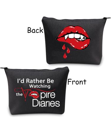 TSOTMO TV Show Inspired Tote Bag | I'd Rather Be Watching TV Gift | Fandom & Vampire Bag | Medium Size - Buy Online on GoSupps.com