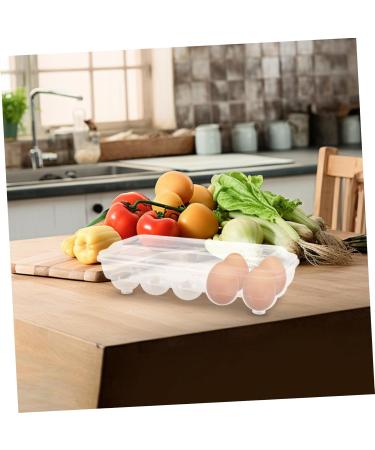 PRETYZOOM Egg Rack Eggs Fridge Refrigerator Egg Tray Kitchen Organizers and Storage Camping Organize Artifacts - Buy Online on GoSupps.com