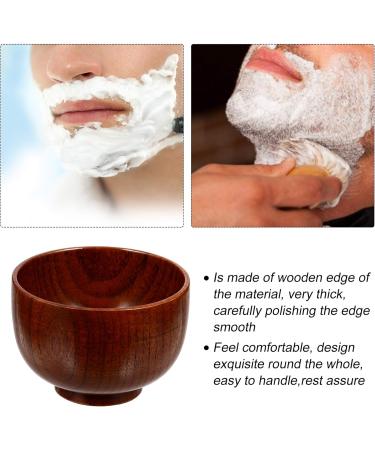 Milist Wooden Shaving Bowl for Men - Eco-Friendly Hair & Foam Bowl for Kids Serving Salad & Fruit - Perfect Gift for Shaving Enthusiasts - Buy Online on GoSupps.com