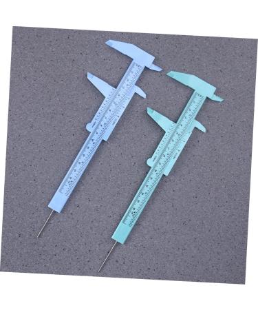 FRCOLOR 5pcs Eyebrow Measuring Ruler Mini Tools Portable Ruler Portable Caliper Plastic Ruler Pocket Student - Buy Online on GoSupps.com