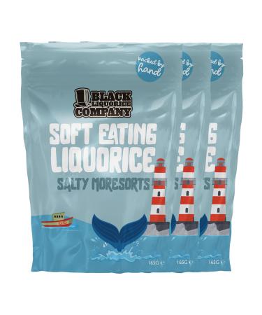 Black Liquorice Company - Salty Liquorice Moresorts 3 x 165g